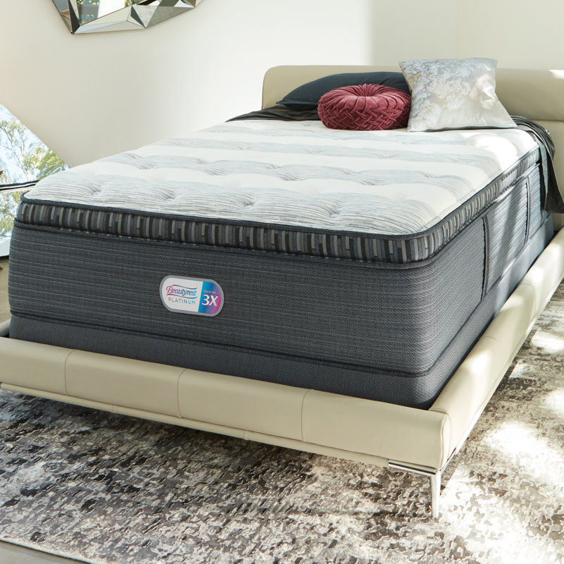 Beautyrest Platinum 16" Firm Pillow Top Hybrid Mattress & Reviews Wayfair